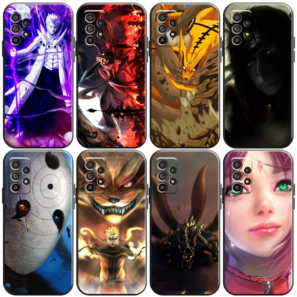 

Japan NARUTO Anime Phone Case For Samsung Galaxy S8 S8 PLus S9 S9 Plus S10 S10E S10 Lite Plus 5G Coque Back Silicone Cover