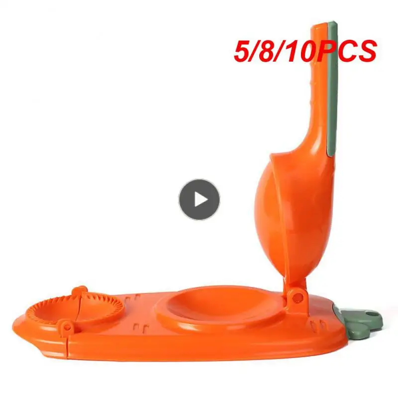 

5/8/10PCS Utensils For Kitchen Dumpling Mould Dumpling Maker 2 In 1 Dumpling Maker Plastic Mold Dough Pressing Tool
