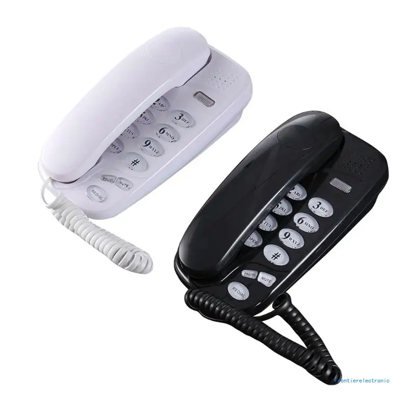 

KXT-580 Fixed Landline Wall Telephone Portable Mini Phone Wall Hanging-Telephone DropShipping