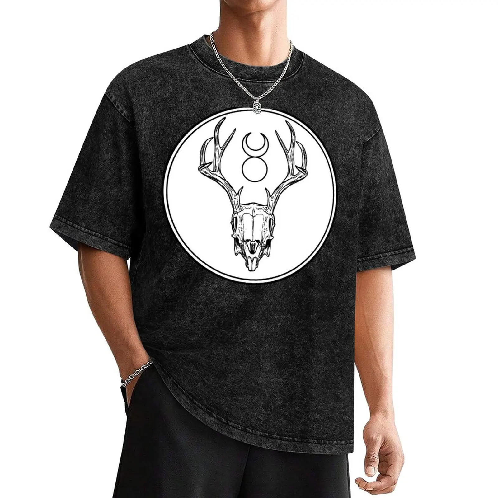 Футболка Cernunnos-The Horned God футболки с аниме футболка рисунком летняя для мужчин 100 ℅