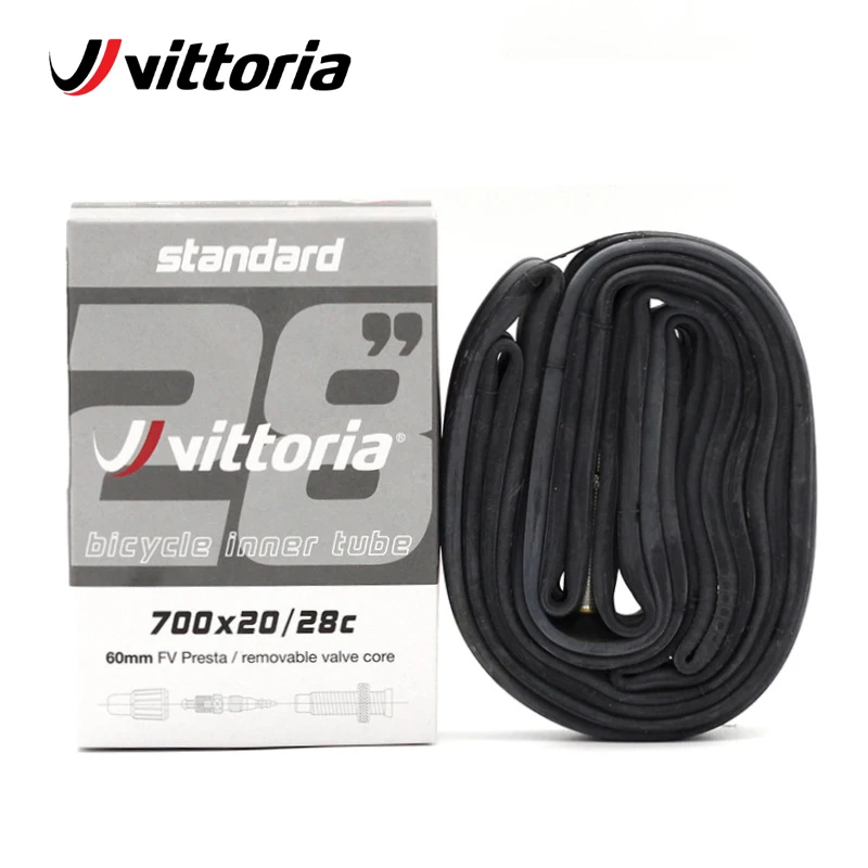 1 Pair Vittoria Road Bike Inner Tube 700C Butyl Rubber 700 *