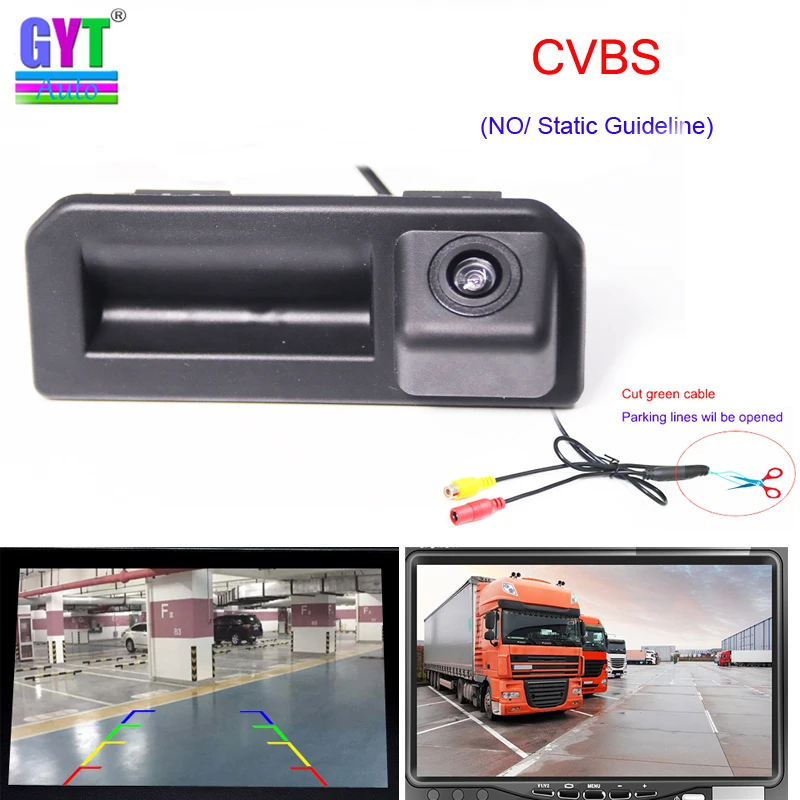 Для Volkswagen VW Polo Sedan Vento facelift 2017 2018 2019/автомобильная ручка багажника камера заднего