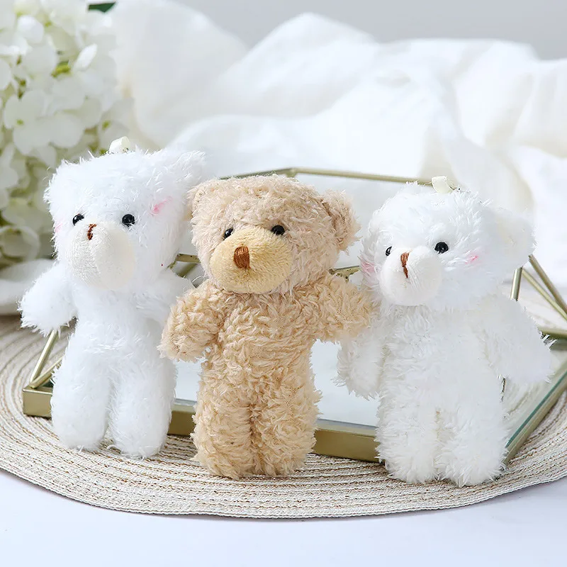 

Kawaii Plush Bear Pendants Cute Animal Doll Decor For Girls Boys Birthday Party Gifts Decoration Bags Hanging Ornament