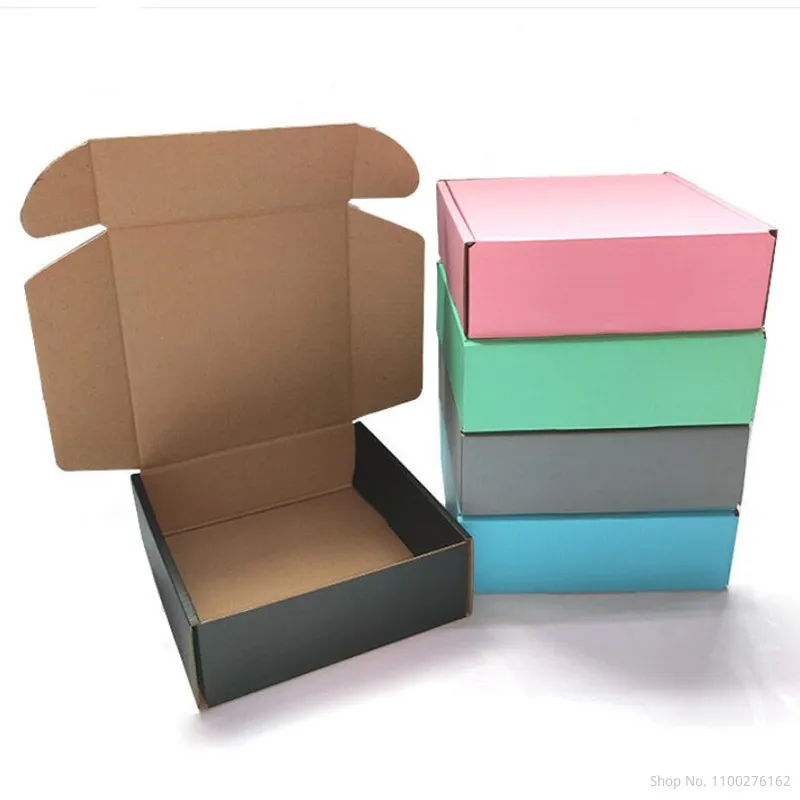 Kraft Cardboard Shipping Box Corrugated Paper Gift Boxes