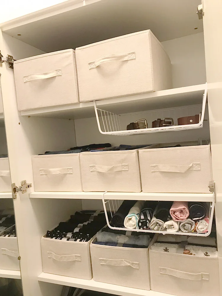 

Cotton Linen Storage Box with Cap Clothes Socks Toy Snacks Sundries Organizer Set Fabric Boxes Cosmetics Household