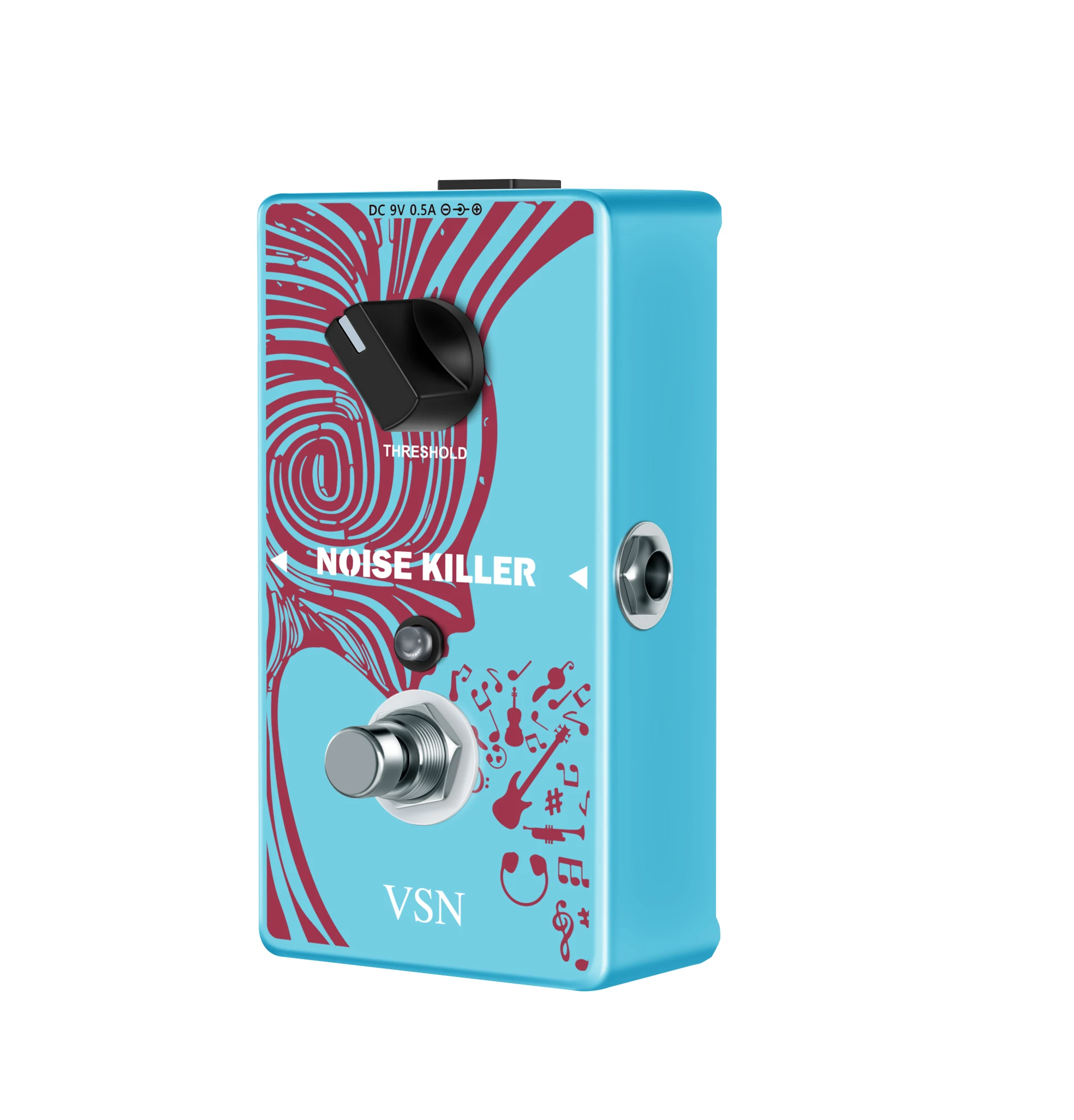 VSN Noise Killer Effect Pedal For Electric Guitar &Bass Ture Bypass Under Lowest Price&Highest Quality To Provide Clear Sound enlarge