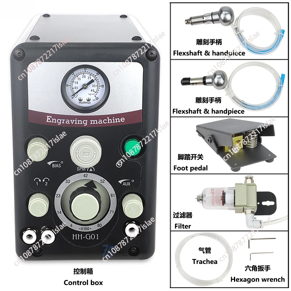 Инструменты для ручной гравировки и камня GraverMax G8 быстрая установка