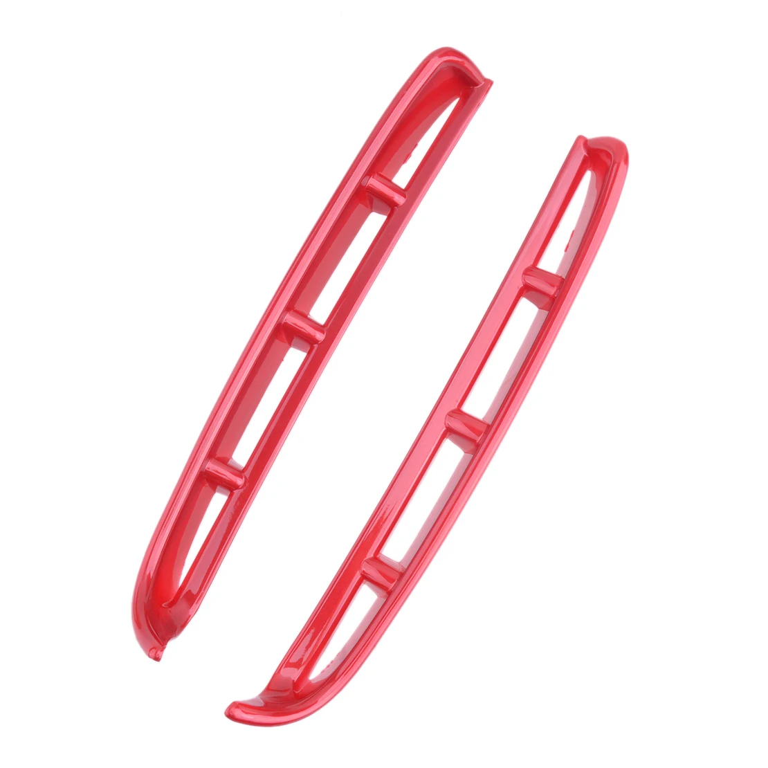 

Red Car Front Lower Left Right Headlight Lamp Air Inlet Cover Trim Decoration Fit For Hyundai Santa Fe 2019 2020