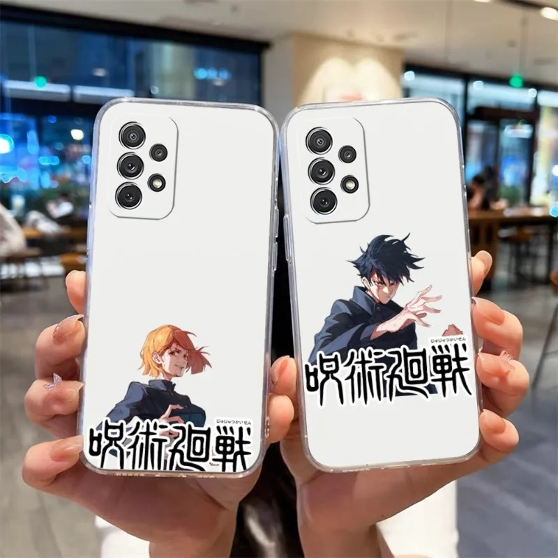 

Anime Jujutsu Kaisen Phone Case For Samsung S30 S20 S23 S22 S10E S10 20Fe Note 20 10 Pro Plus Ultra A12 A42 A71 A91 Cover