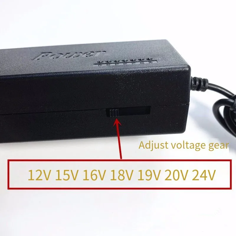 Универсальное зарядное устройство для ноутбуков ASUS DELL Lenovo Sony Toshiba 12 В 15 в 16 18 19 20 24