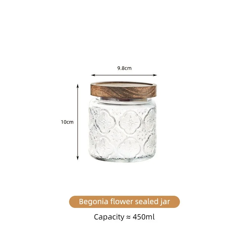 

KEMORELA Винтажная стеклянная банка для хранения