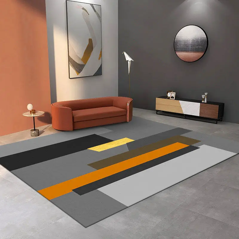 

Modern Light Luxury Living Room Large Area Carpet High Quality Bedroom Decor Rug Non-slip Sofa Floor Mat Study Homestay Carpets