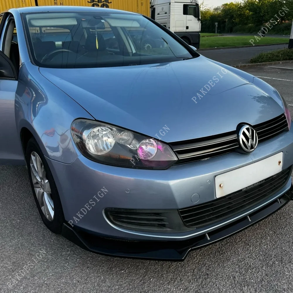 Для VW Golf MK6 Стандартный автомобильный передний бампер спойлер разделитель