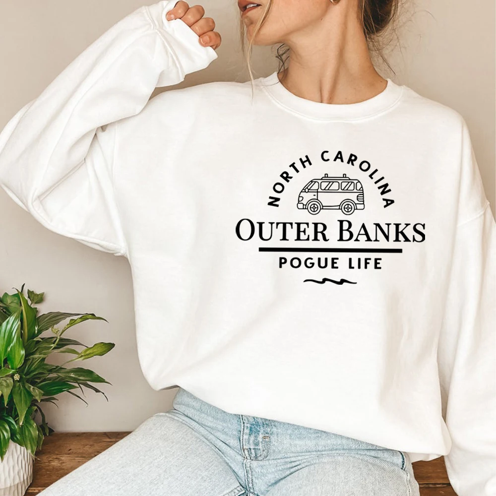 

Outer Banks North Carolina sweatshirt Paradise on Earth Pogue Life hoodie Tv Show Outer Banks P4L Tees OBX crewneck sweatshirts