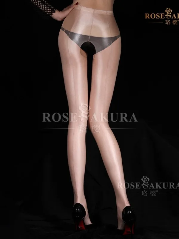 Брюки с высоким блеском шелковистые эластичные плотные однотонные гладкие