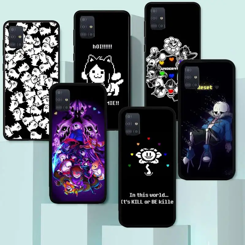

Game Undertale Phone Case For Xiaomi Redmi Note10 Note9 Note8 5A 7 6 8 4 6 S PRO MAX Fundas Cover