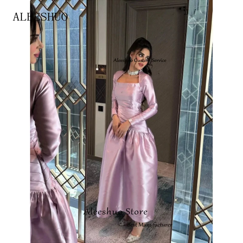 Рисунок 2 - Классические Вечерние платья-трапеции Aleeshuo