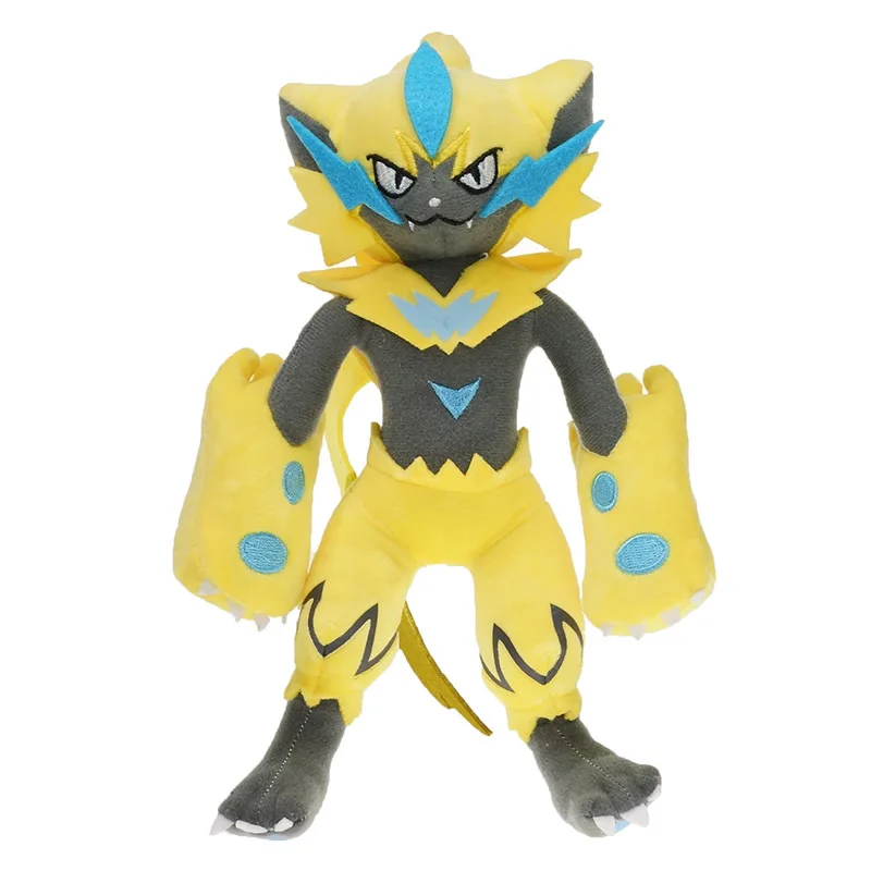 

Игрушки покемон Zeraora, 25 см, куклы, плюшевые подушки, украшения, Мультяшные аниме, детские подарки на день рождения, Рождество, покемон