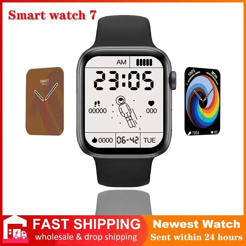 

2022 Series 7 Smart Watch 1.69 Inch Bluetooth Call Heart Rate Women Men Smartwatch For Android IOS Xiaomi PK IW0 14 I7 PRO MAX