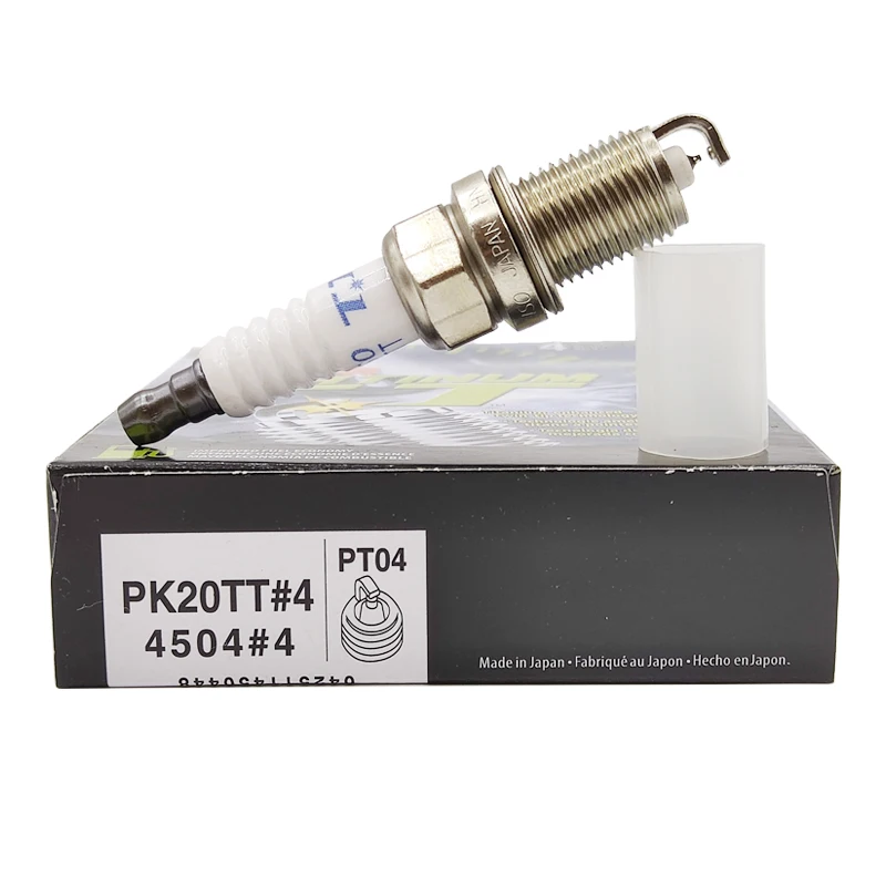 

4 шт. PK20TT 4504 платиновая Свеча зажигания для Audi Mitsubishi Jeep Chevy BMW PK20TT-4504 свеча автомобильные аксессуары