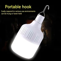 outdoor bulb usb rechargeable led emergency lights portable tent lamp battery lantern bbq camping light for patio porch garden
