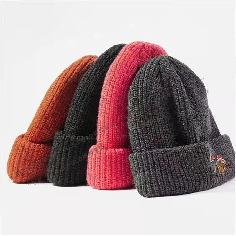 

POLO Paul Brand Winter Warm Hat Hip Hop Unisex Adult Warm Beanies Caps Beanie Hat for Men Knitted Hat Caps For Men