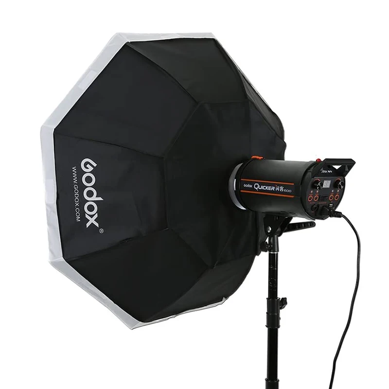 Godox 120cm 47"Octa Speedlite Photo Light Studio Flash Soft Box Octagon Softbox With Bowens Mount For Commercial Studio Flash