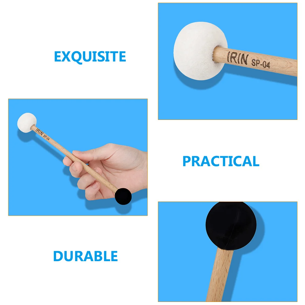 Professional Drum Mallet Accessories Mallets Performance Drumsticks Marching Bass enlarge