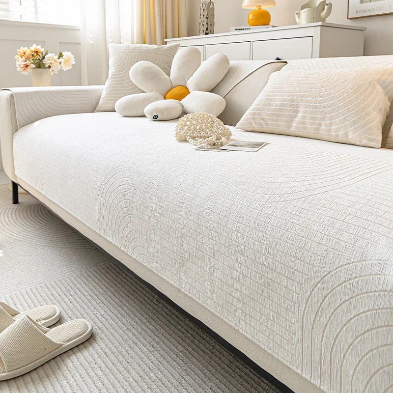 Скандинавская синяя полосатая диванная подушка для гостиной