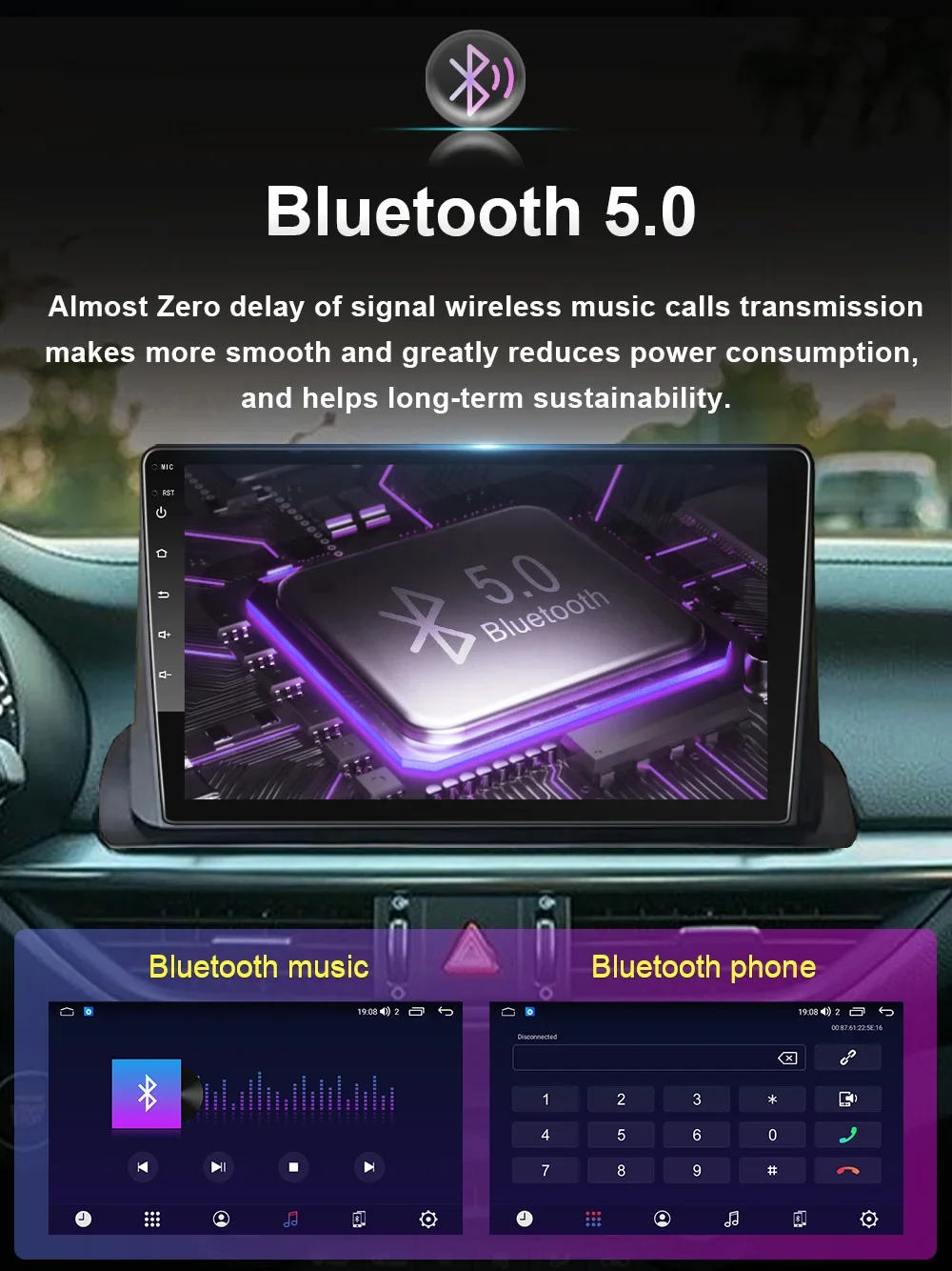 Для KIA K3 Cerato Forte 2019-2020 Автомобиль Android Мультимедиа AI Voice Carplay Авто GPS Навитационный