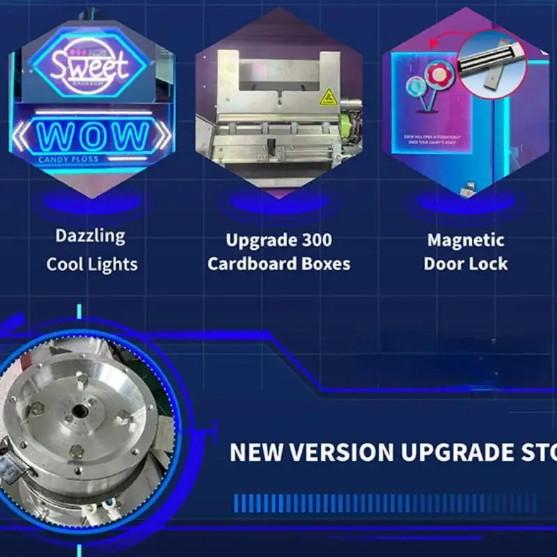 YG машина для производства сладкой ваты аксессуары запасные части полностью