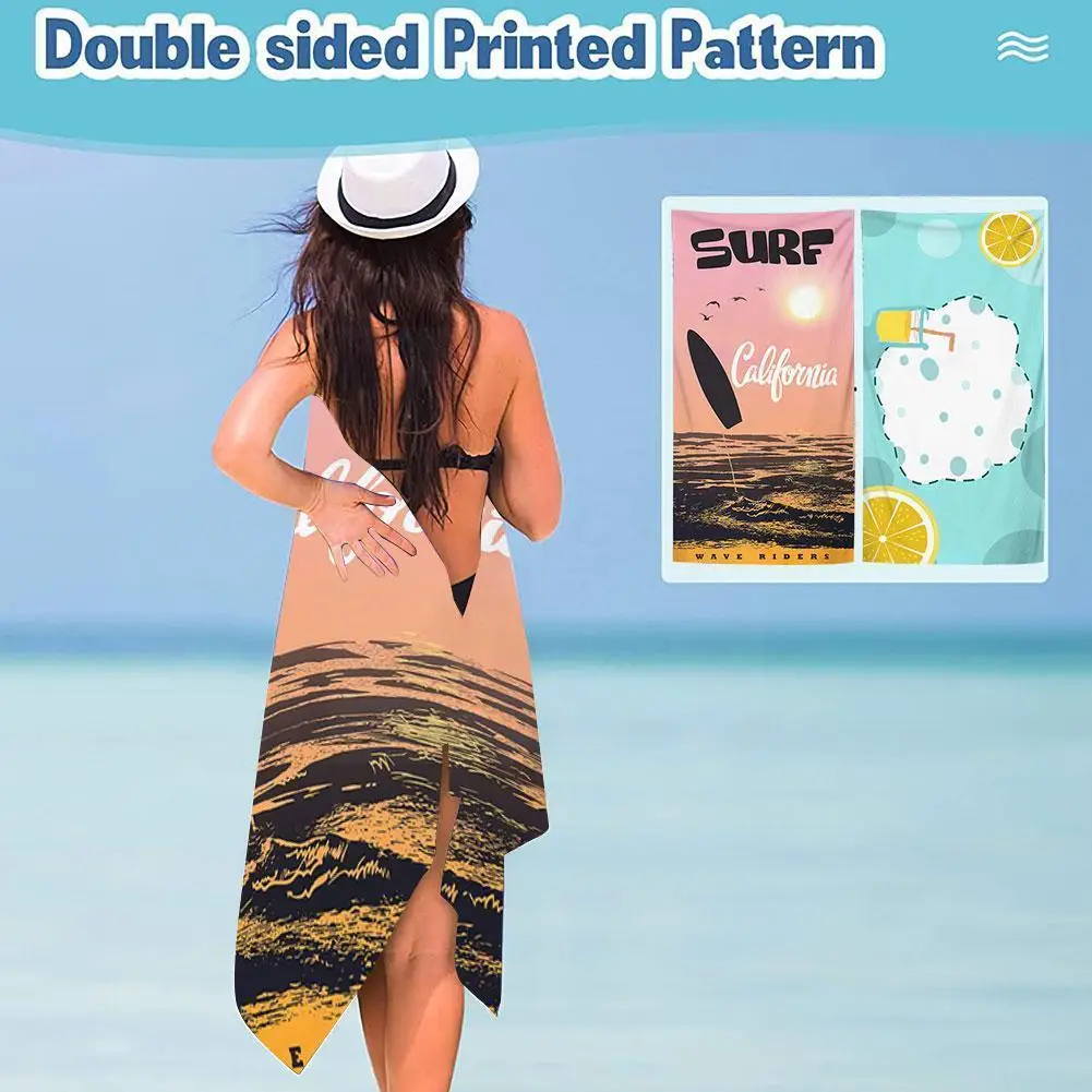 

Hot Style Women Comfortable Beach Towels Polynesian Camping Hawaii Printing Swimming Yoga Turtle Sports Towel Plumeria W6V2