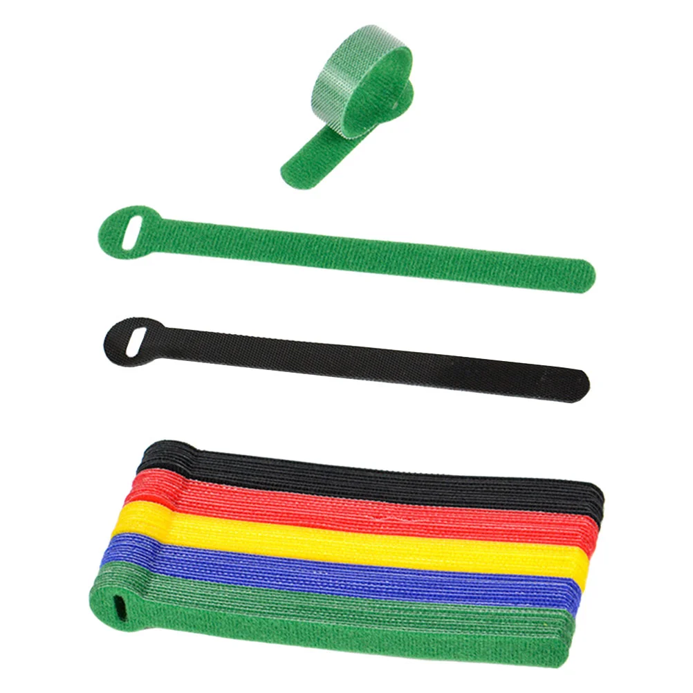 

50 Pcs Cable Fastening Ties Nylon Cord Organizers Earphone Audio Cable Straps Organiser Management