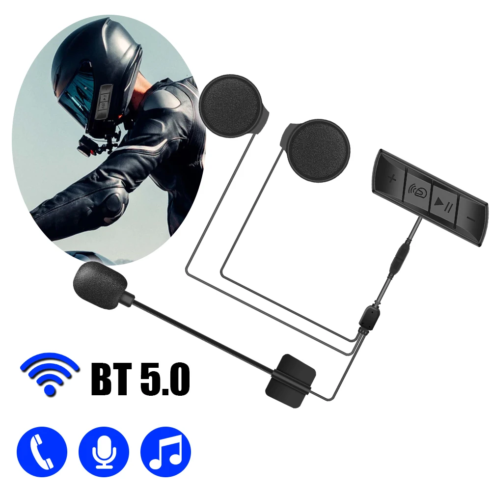 Беспроводное переговорное устройство M7 BT 5 0 гарнитура для мотоциклетного шлема с