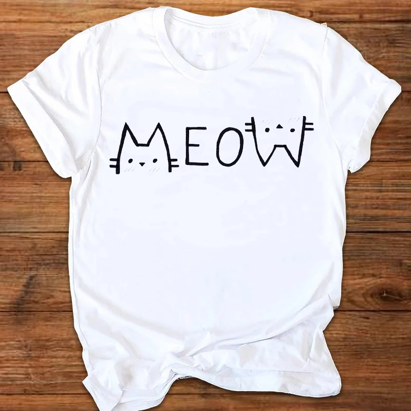 

Women kawaii Short Sleeve Plant Casual Style Printing Fashion O-Neck Harajuku Top Tees Sweet T Shirt Womens Short Sleeve T-Shirt