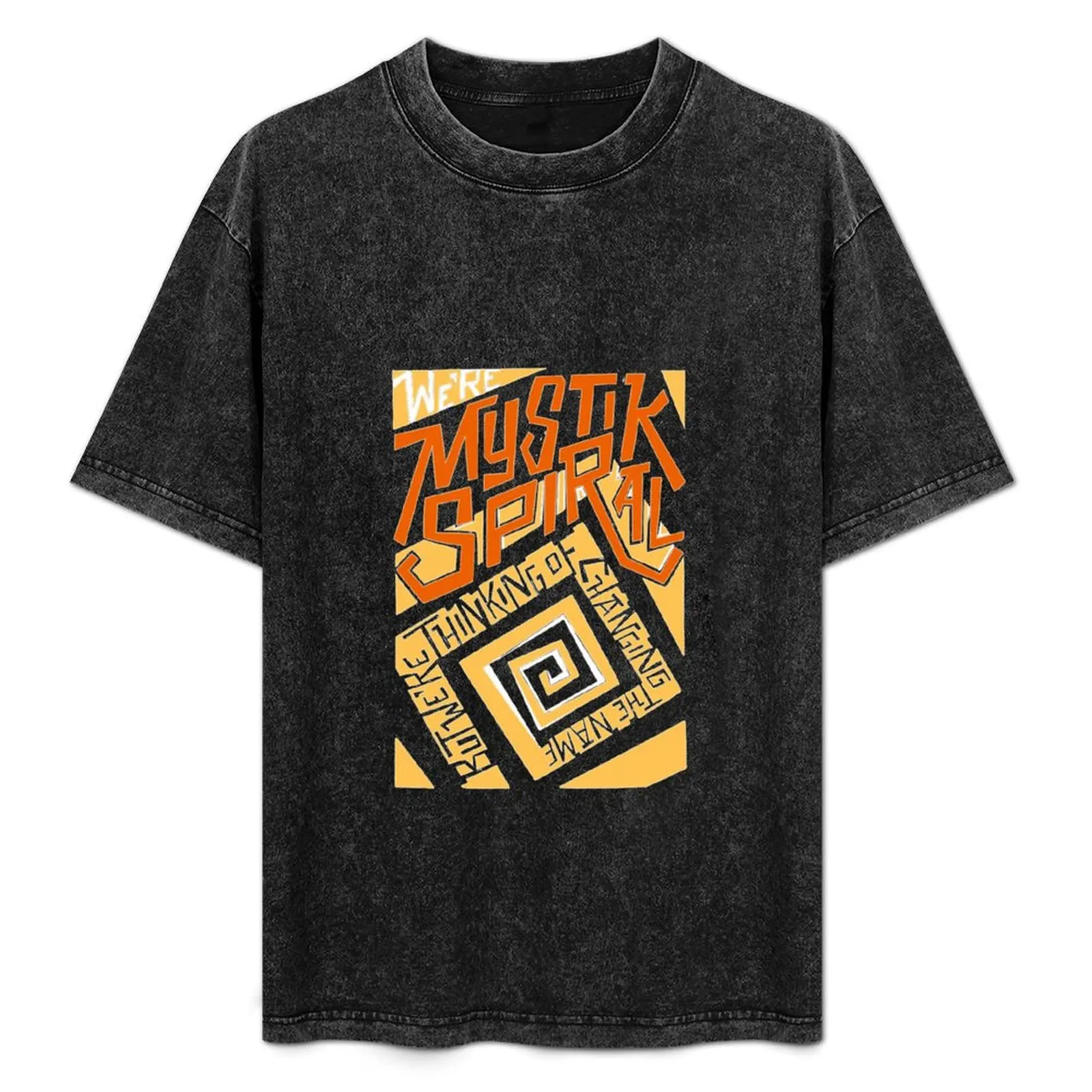 Мужская футболка Mystik Spiral хлопок