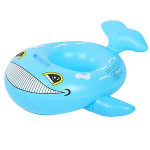 Toddler Baby Swimming Float Pool Rings Seat Cute Inflatable Swim Ring Float Seat Swim Circle with Dual Handle for Baby Toddlers