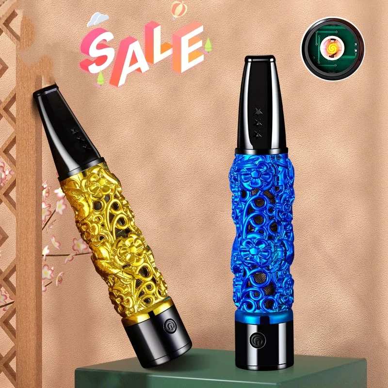 Вольфрамовая крутая USB-зажигалка портативная коллекция пепла антигрязный фильтр