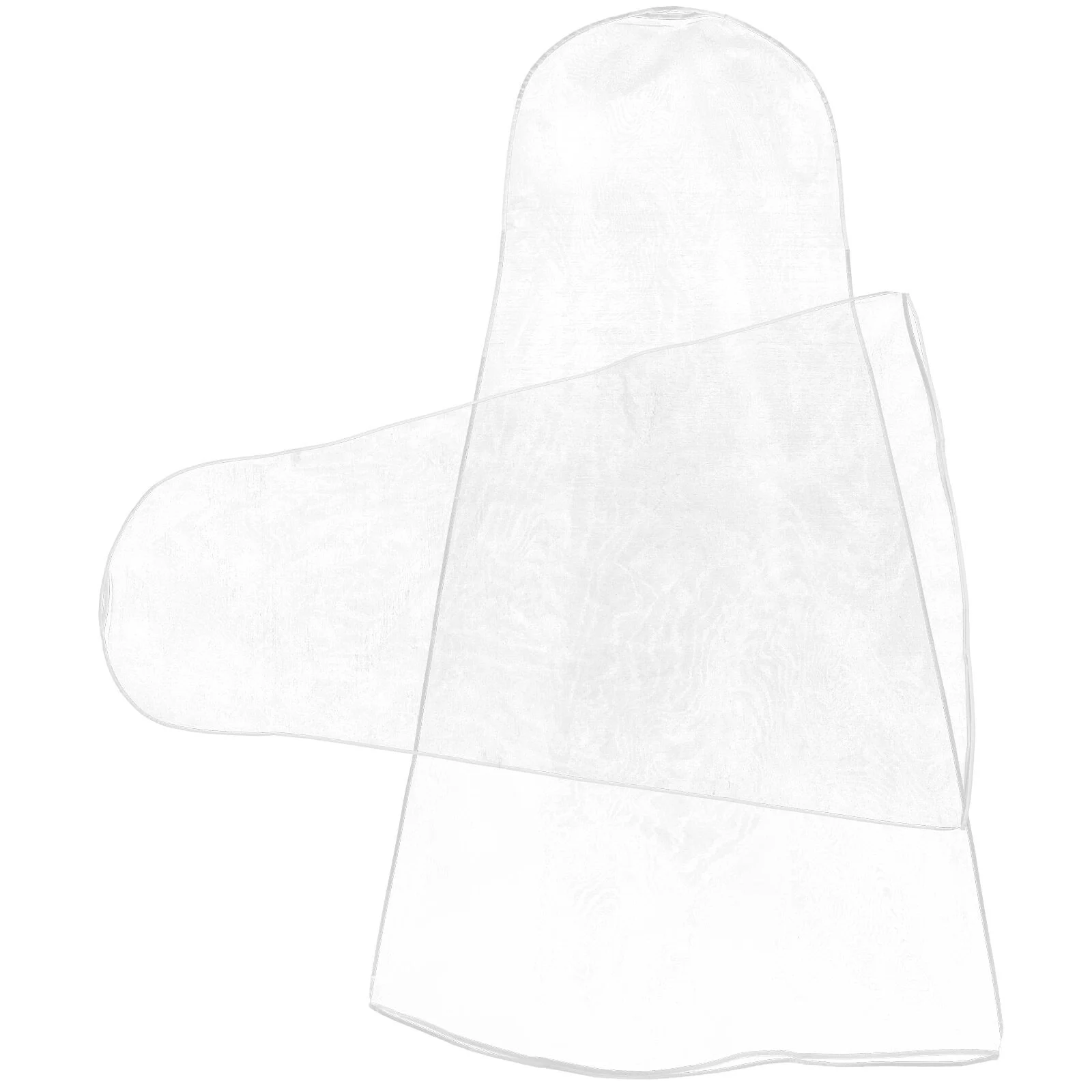 

2pcs Garment Bag For Hanging Clothes Dress Bag Cover Long Bridesmaid Garment Bag