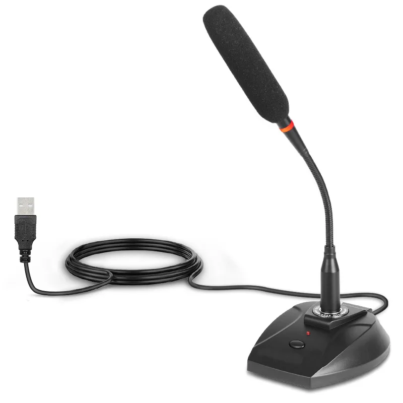

USB wired conference microphone, capacitor, mobile phone, computer game live streaming voice, 3.5m desktop recording microphone