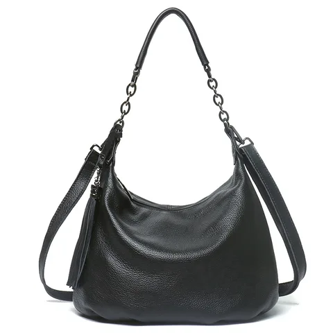 Известный бренд, дизайнерские модные женские сумки, сумки из натуральной кожи, повседневные сумки, большая вместительность, сумки через плечо, черные