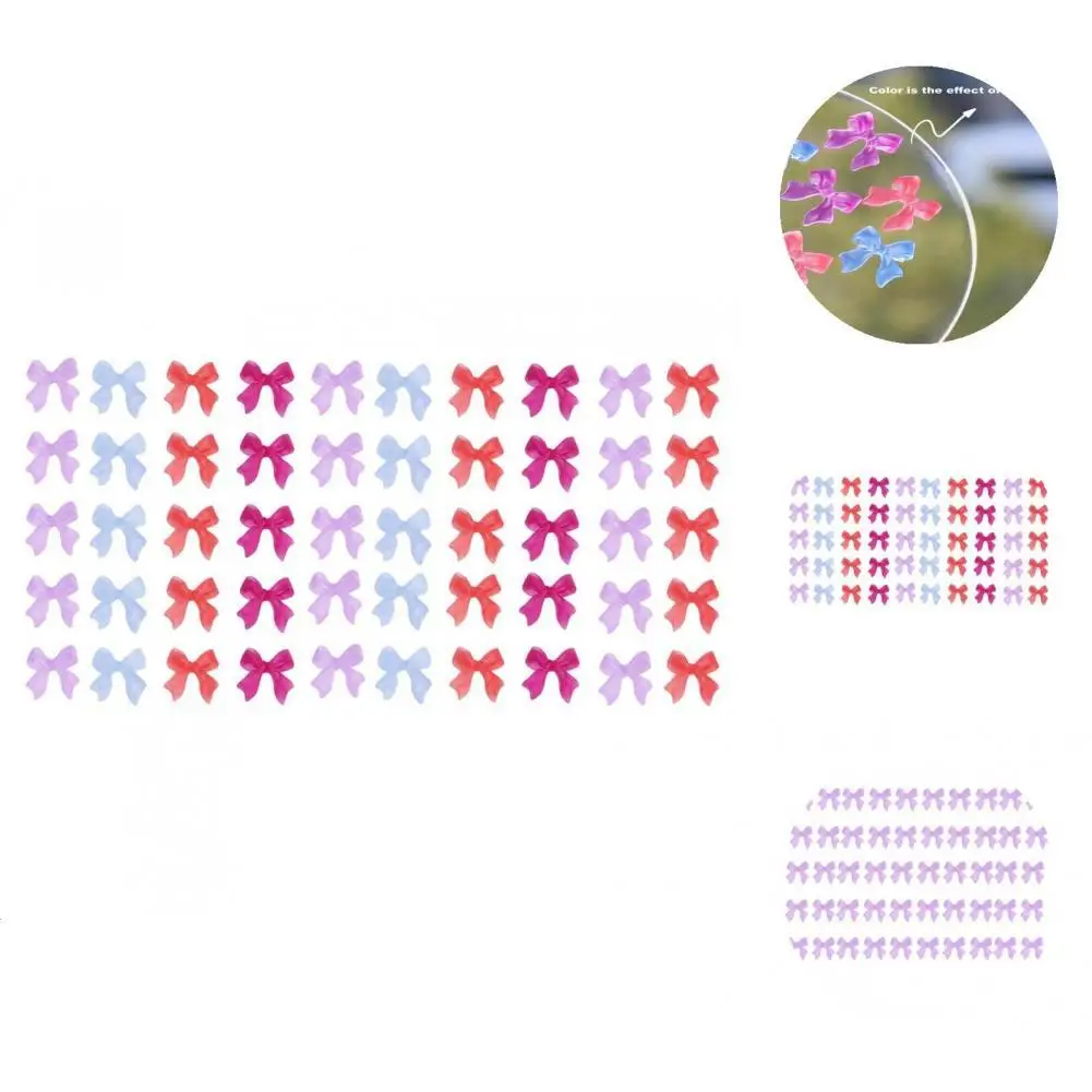 

50Pcs/Set Nail Decoration Fashionable Smooth Surface Ice Penetration for Manicure Manicure Decoration Nail Ornament