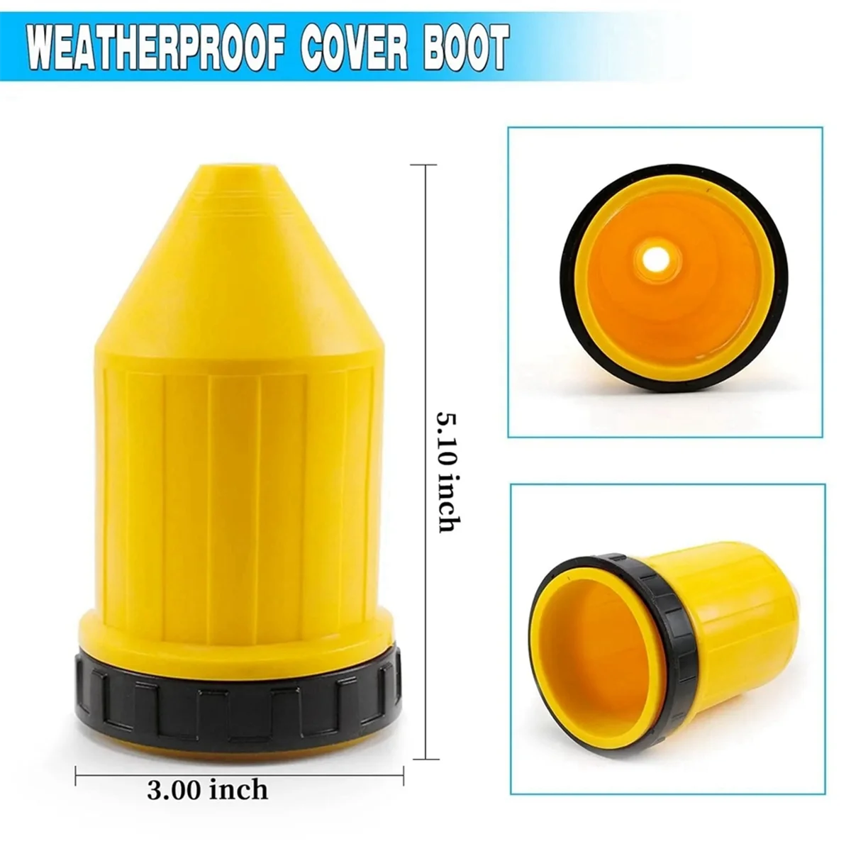 Входная розетка для автофургона на 30 А поворотный фиксирующий разъем крышки