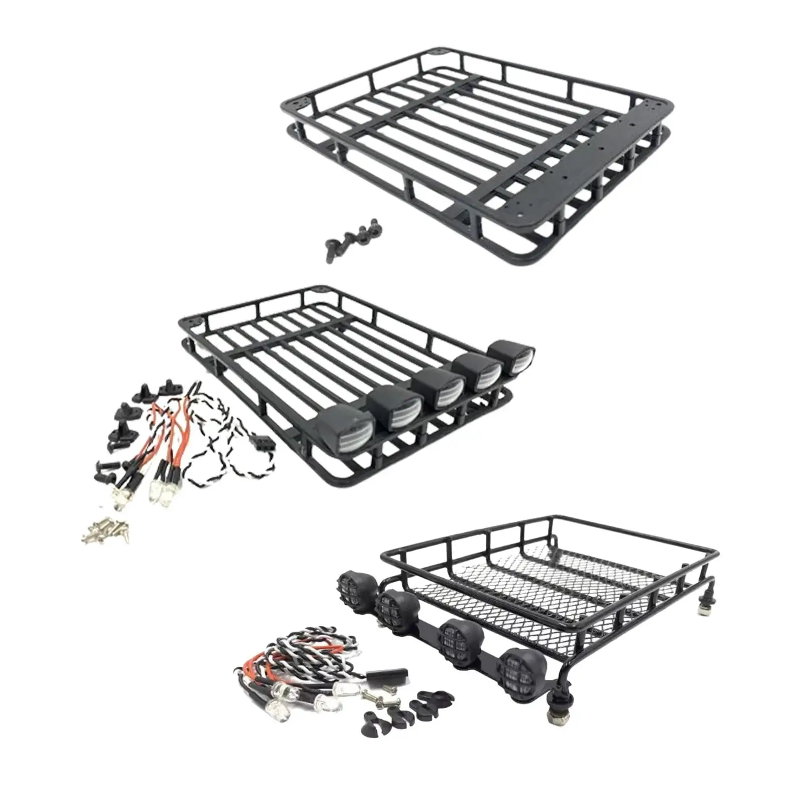 1/10 RC автомобильный багажник на крышу, поднос для багажа, поднос для ...