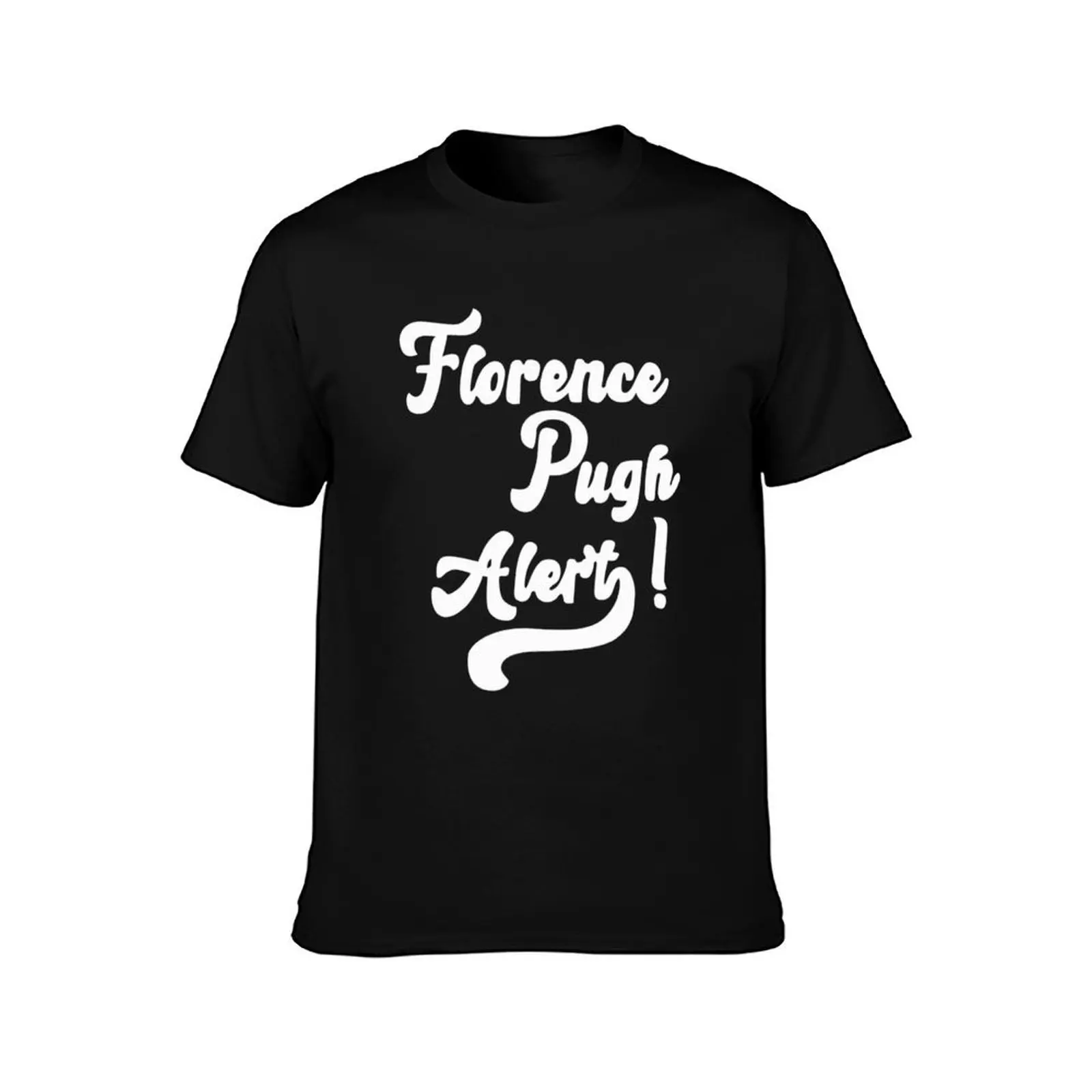 Фото Футболка Florence Pugh Alert, футболка большого размера для повседневной носки №2