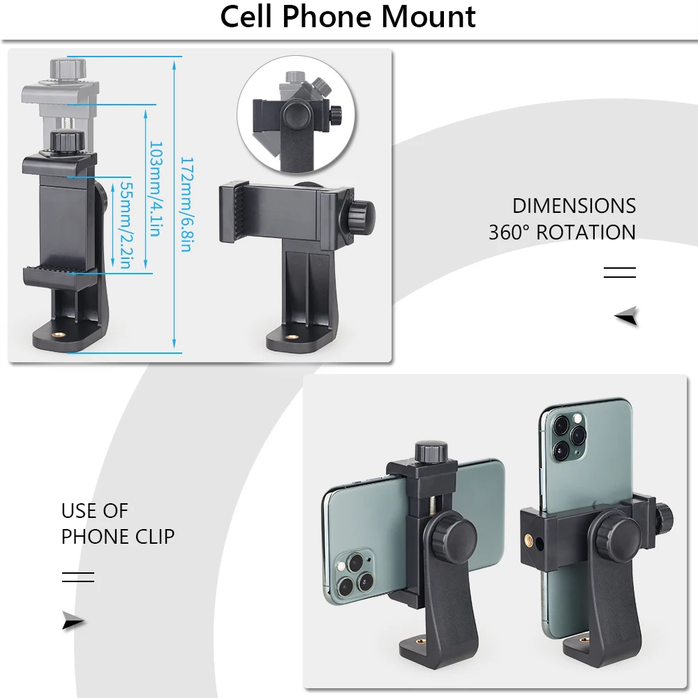 Штатив для камеры держатель телефона гибкий Профессиональный штатив панорамная