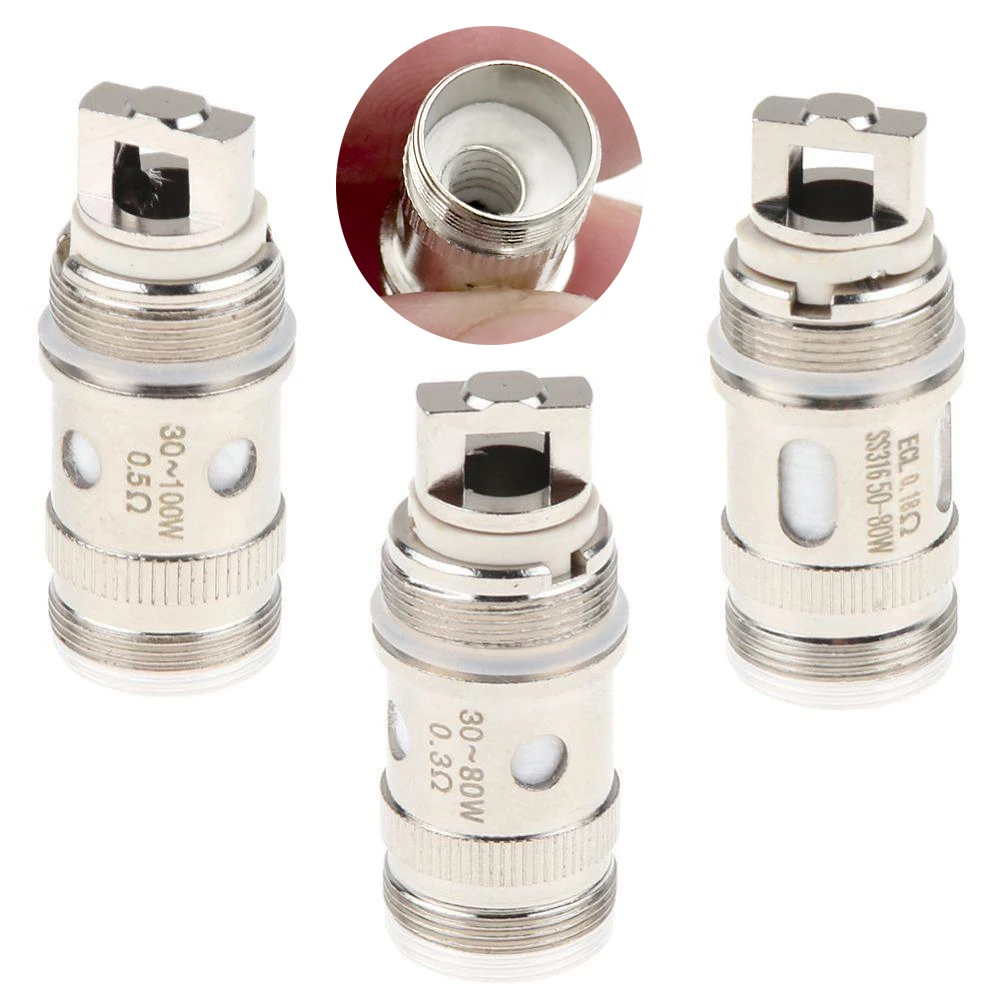 Aosvape Ijust 2 Spule 0,3 Ohm 0,5 Ohm Ersatz Ec Spulen Kopf Für Ijust2 Melo 2 Melo 3 Ijust S Verdampfer Vape Tank