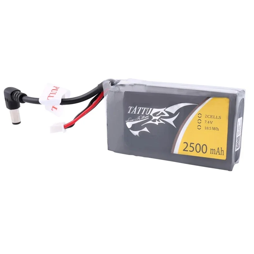 

Литий-полимерный аккумулятор Tattu 2s 2500mAh Lipo 7,4 V FPV Goggle Battery для Fatshark Goggles HDO RC Tools Accessories FPV Parts