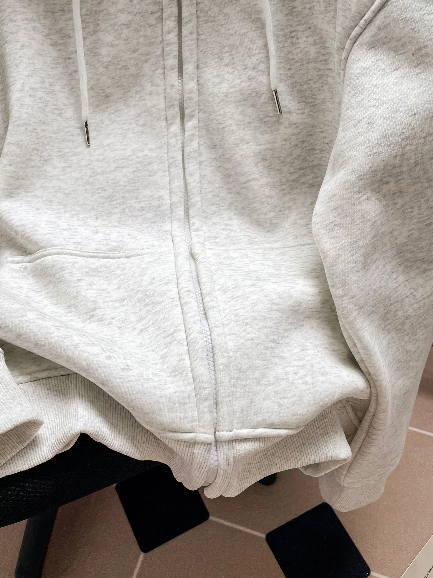  Утолщенная толстовка с капюшоном на флисовой подкладке женская осенне-зимняя