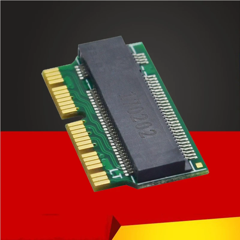 

Адаптер M.2 для Macbook Air SSD адаптер MAC SSD адаптер M Key M.2 PCI-E X4 NGFF AHCI SSD 12 + 16pin для MACBOOK Air 2013 2014 2015